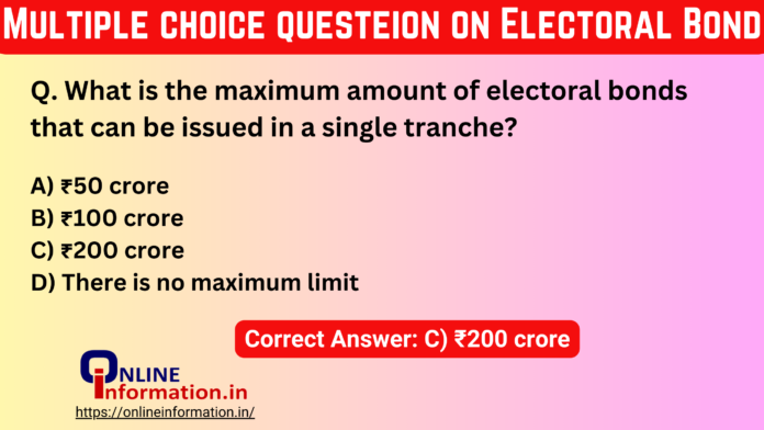 Electoral Bond